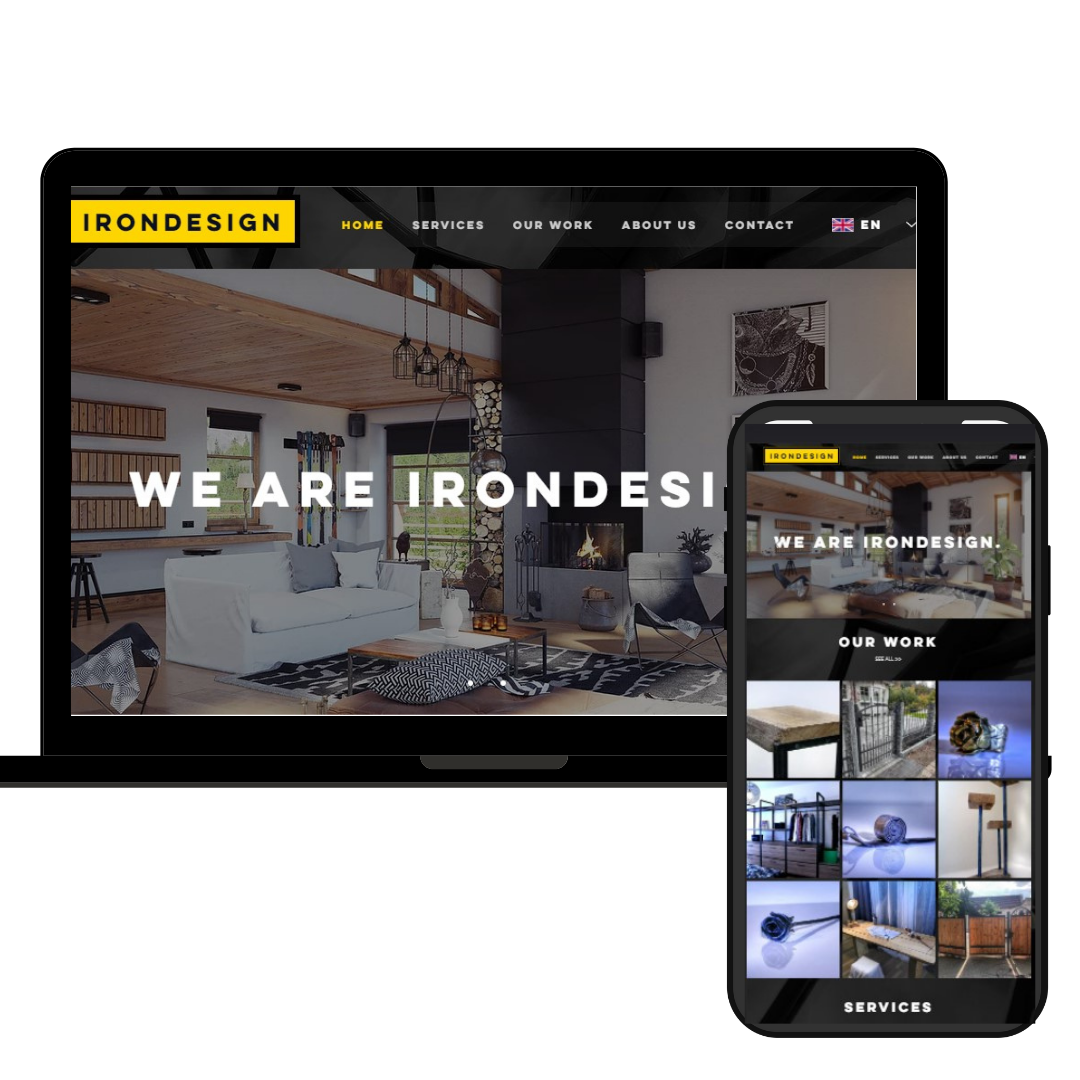 irondesign webdesign project